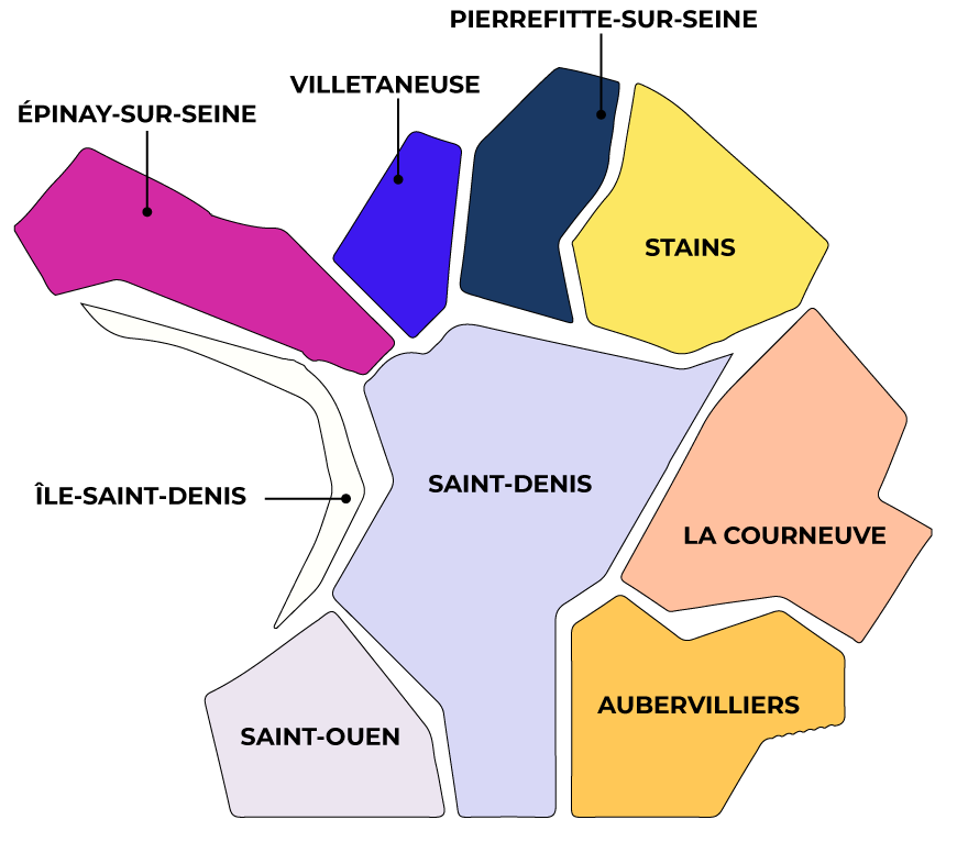 carte plaine commune